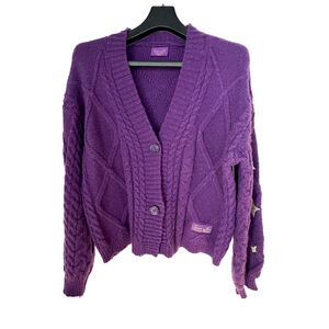 Taylor Swift Speak Now Taylor’s Version Purple Cardigan MD/LG Official Merch